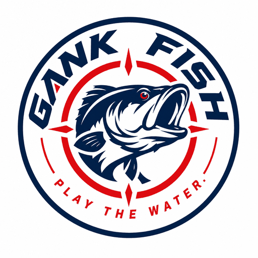 GANKFISH circular bass emblem